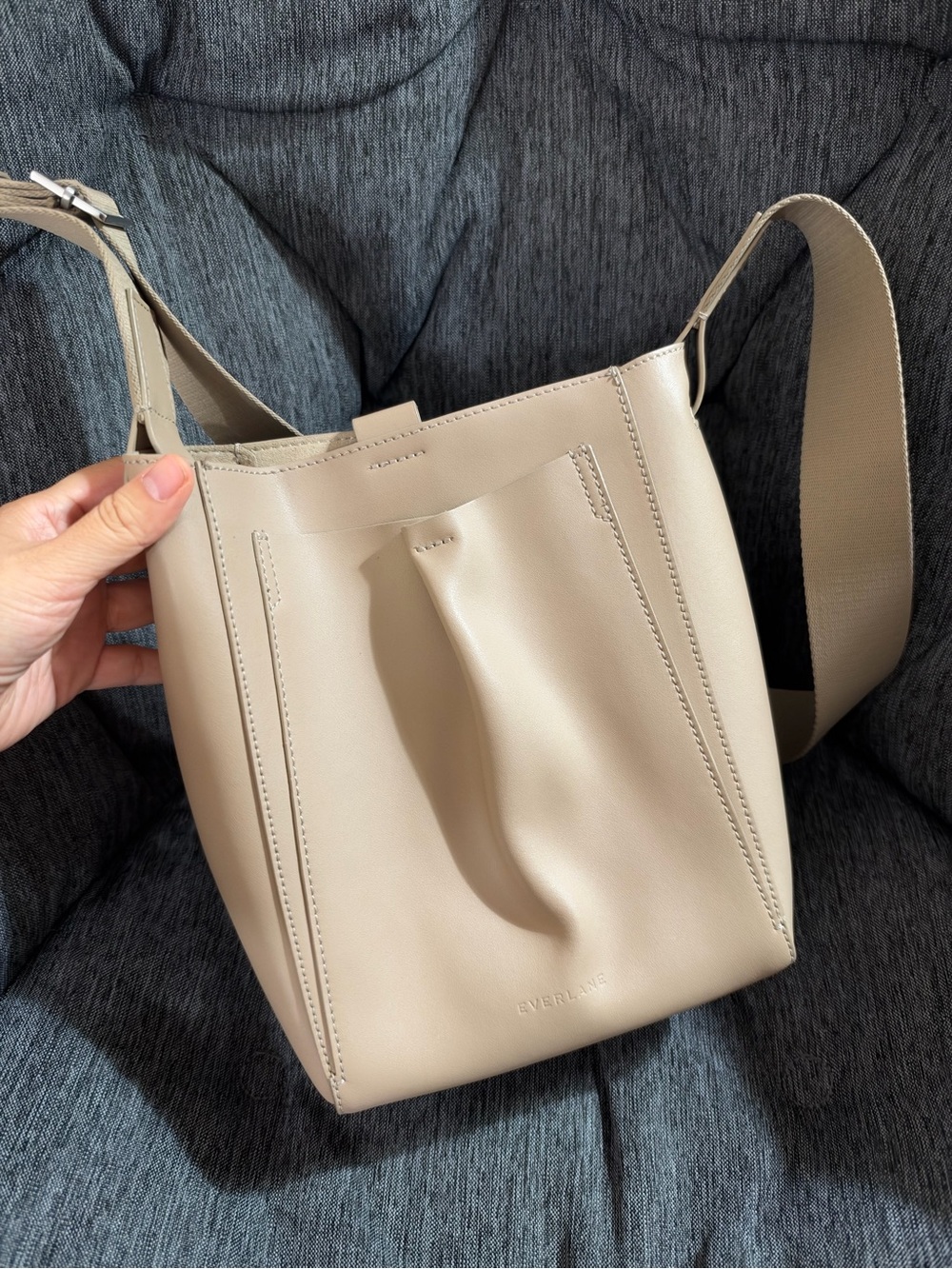 Everlane Leather mini Studio Bag with Wide Strap